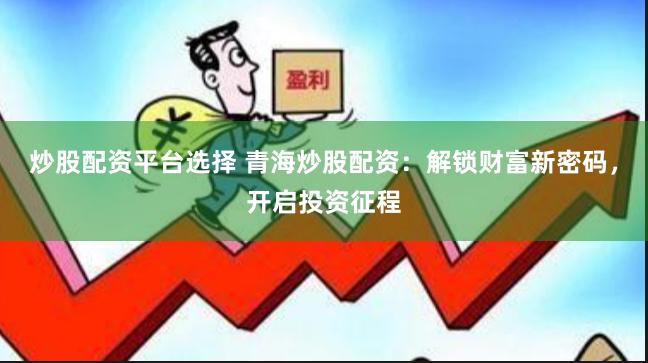 炒股配资平台选择 青海炒股配资：解锁财富新密码，开启投资征程